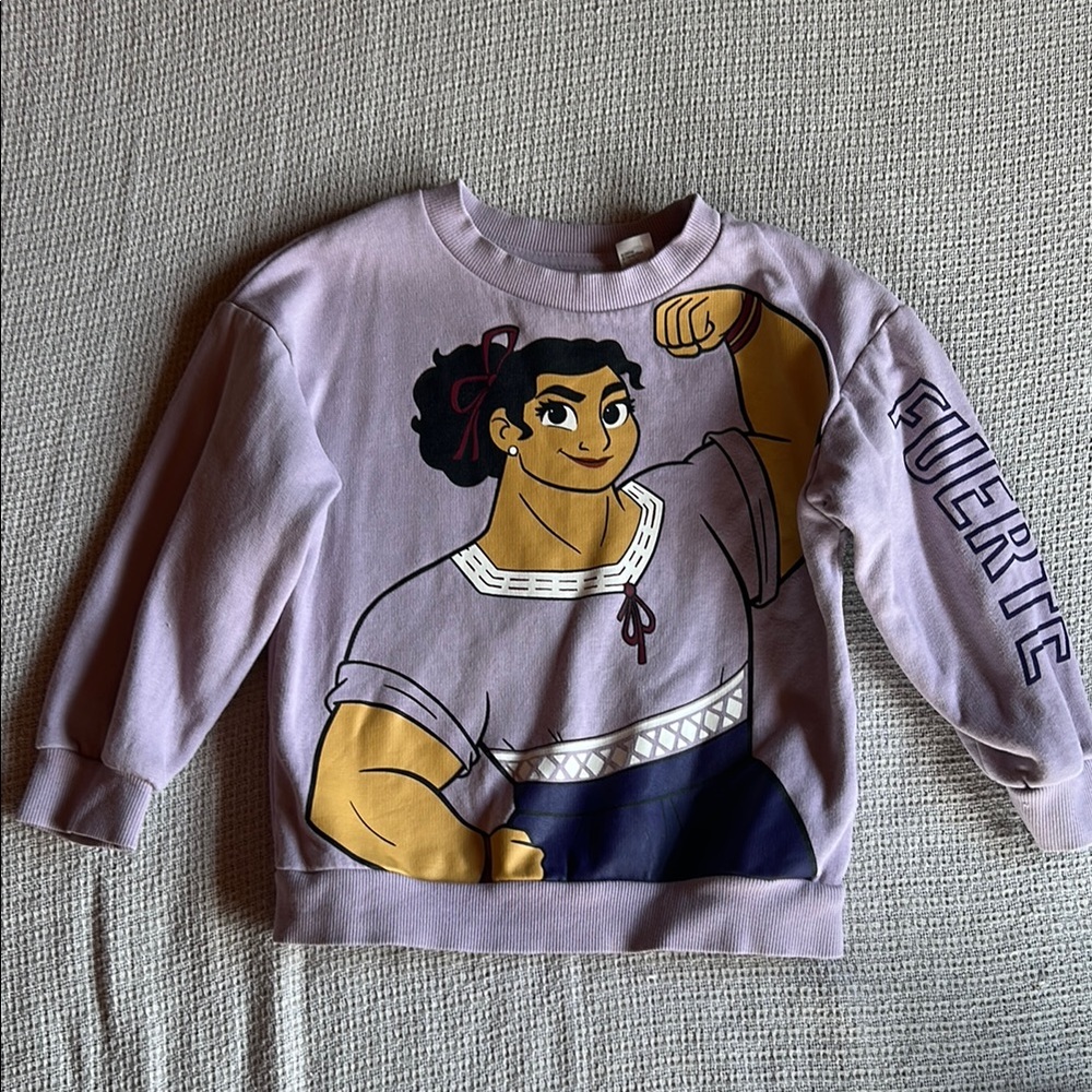 Kids Purple Encanto Graphic Sweatshirt